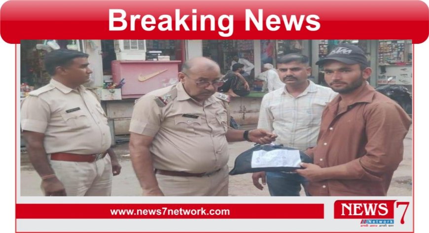 श्रीडूंगरगढ़ पुलिस चौकी के सामने डोडा पोस्त सहित एक आरोपी को दबोचा